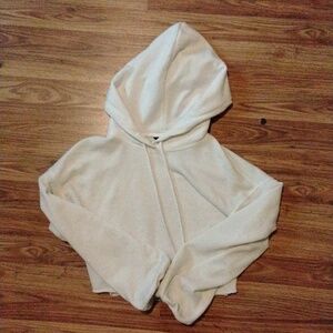 Cropped hoodie